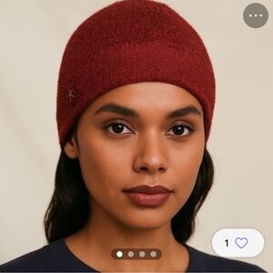 Barefoot Dreams Crimson Knit Beanie